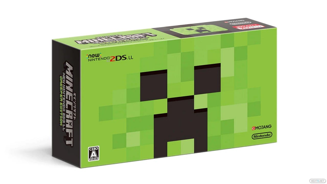 New 2DS XL Minecraft Creeper Edition
