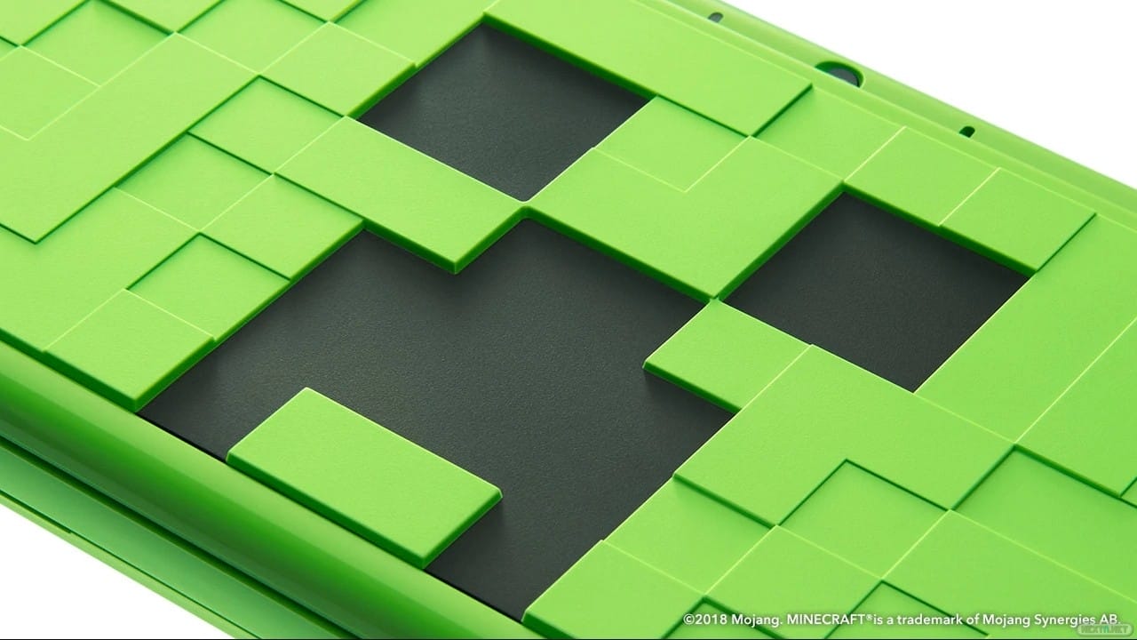 New 2DS XL Minecraft Creeper Edition