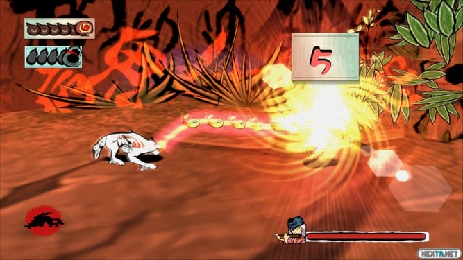 Combate en Okami