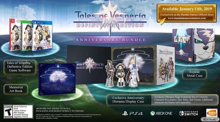 Tales of Vesperia Definitive Edition Anniversary Bundle