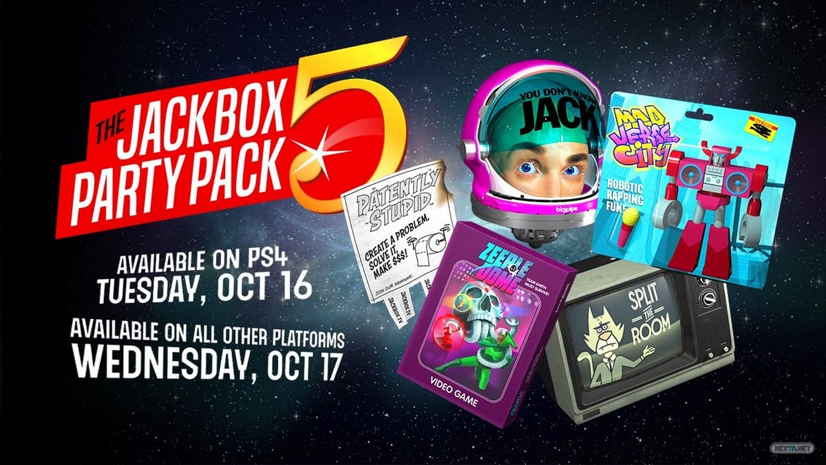 The Jackbox Party Pack 5 llegará a Nintendo Switch el 17 ...