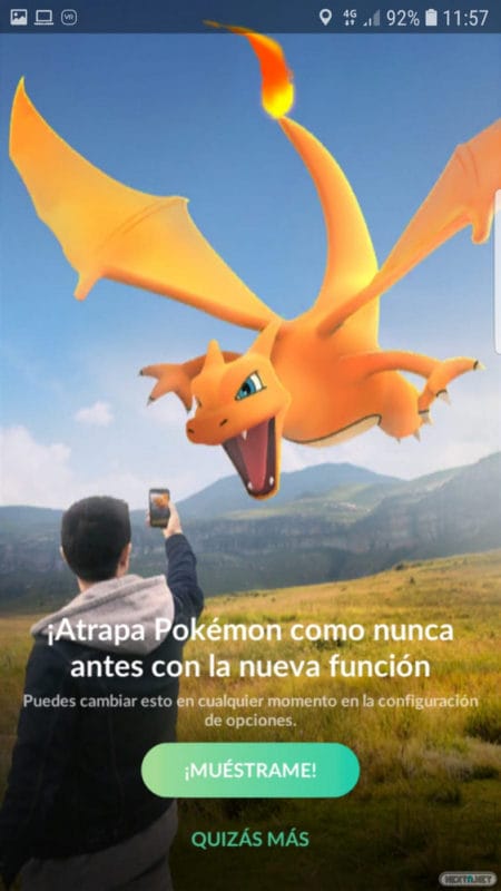 Pokémon GO activar RA+ AR+ Android