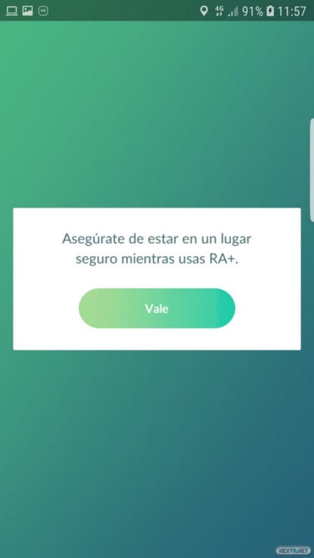 Pokémon GO activar RA+ AR+ Android