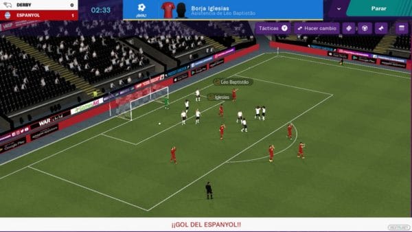 Football Manager Touch 2019 análisis Nintendo Switch