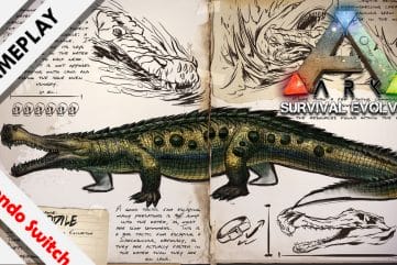 ARK Survival Evolved gameplay Switch Sarco Sarcosuchus 01