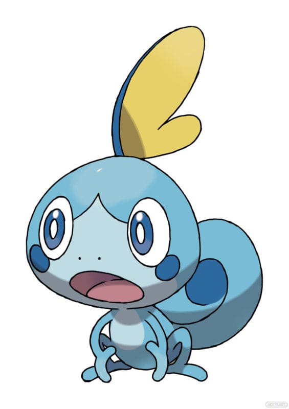 Pokémon Espada y Escudo Sobble Larmeleon Memmeon