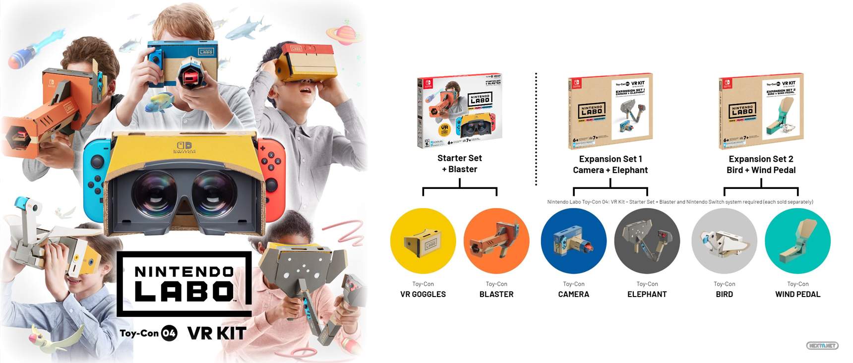 Nintendo Labo Toy-Con 04: VR Kit llevará la realidad virtual a