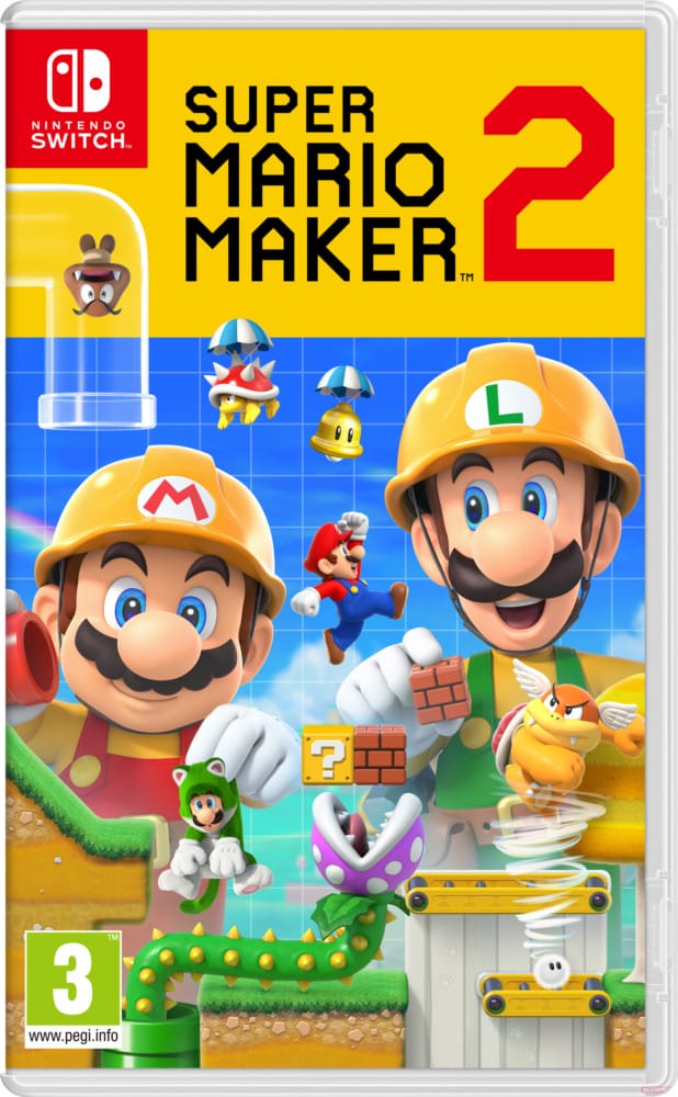Super Mario Maker 2 boxart