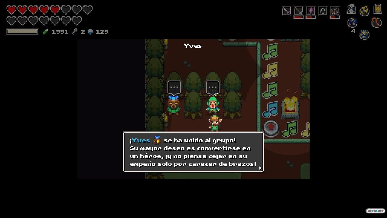 Cadence of Hyrule deku Yves