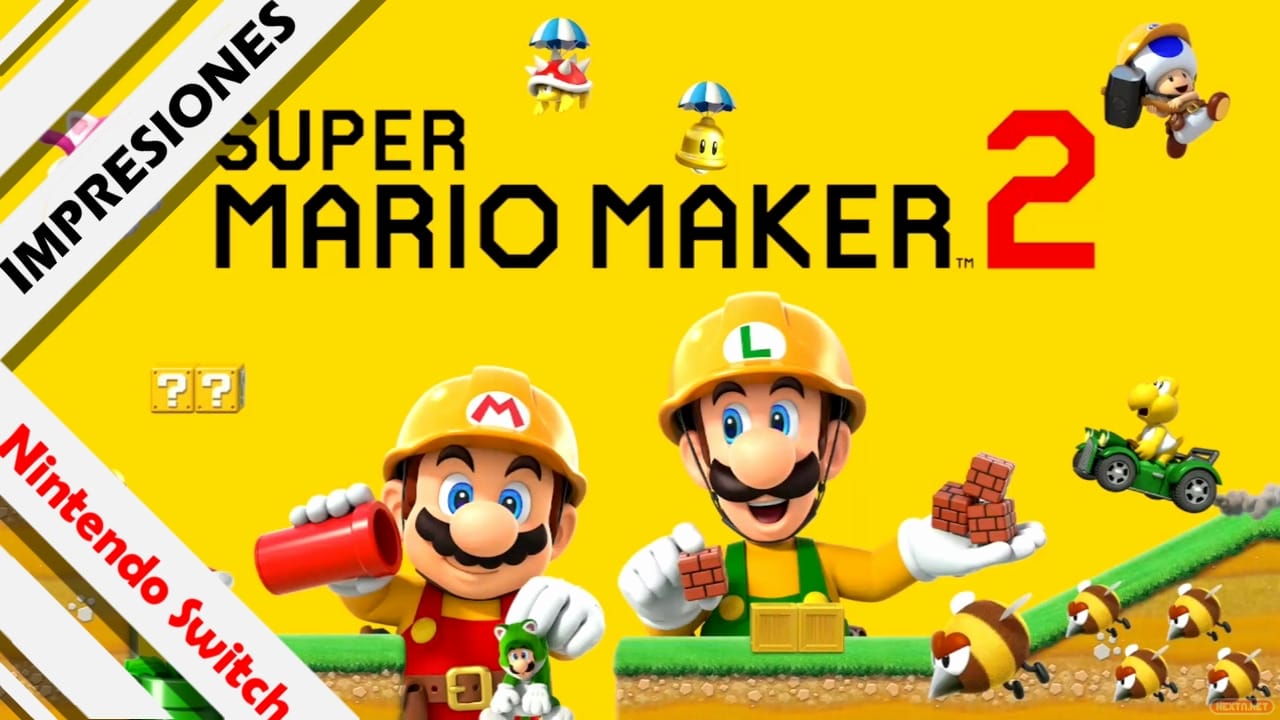Impresiones Super Mario Maker 2 Avance