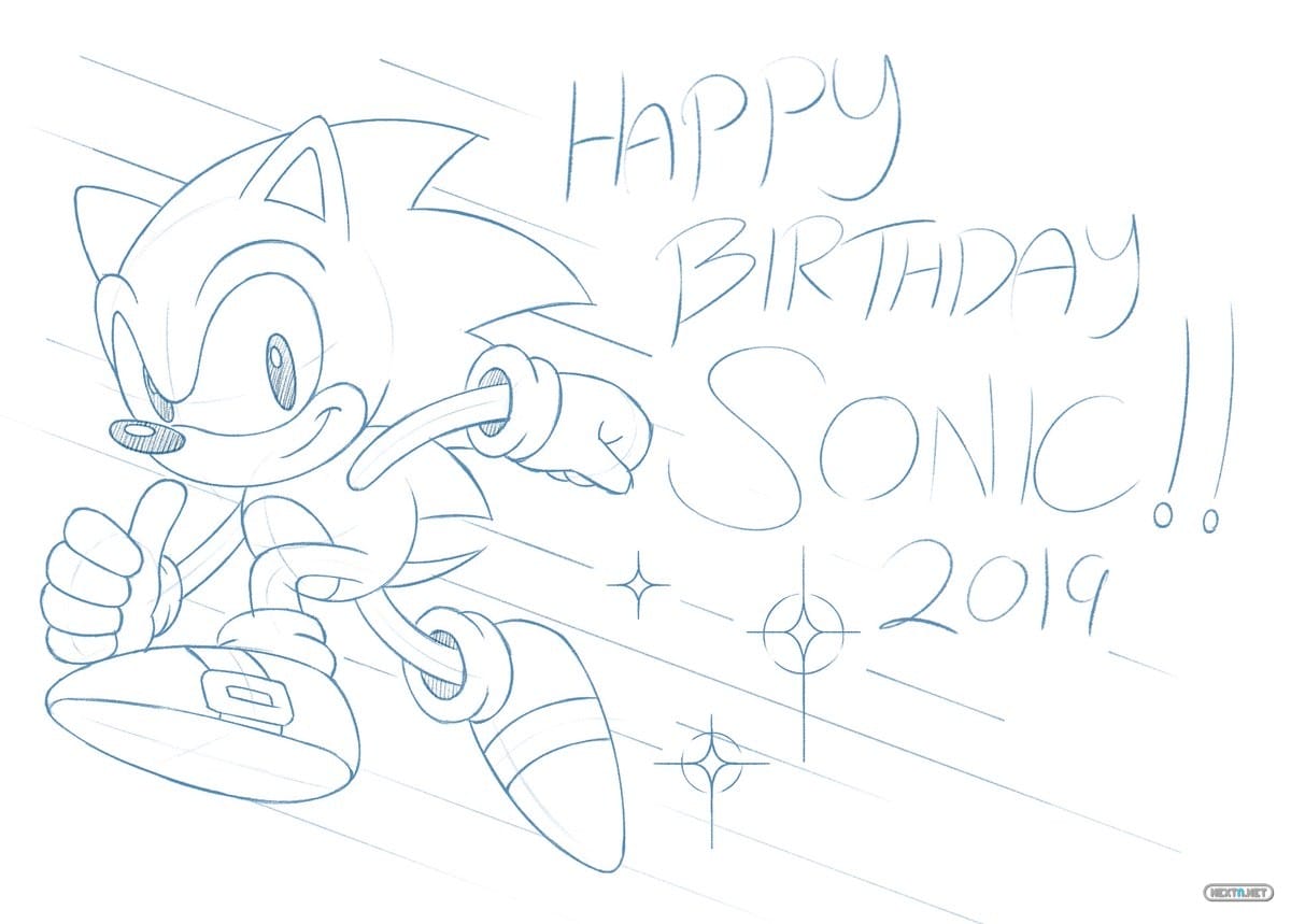 Sonic Cumpleaños 28 Años