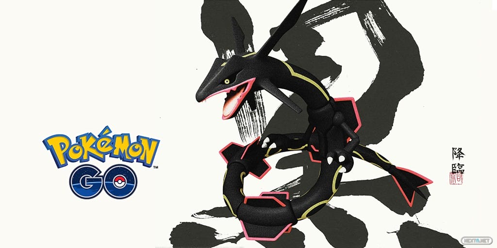 Pokémon GO Rayquaza Shiny