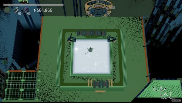 En esta piscina podemos recuperar vitalidad en Creature in the Well