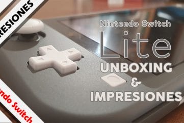 Nintendo Switch Lite unboxing impresiones