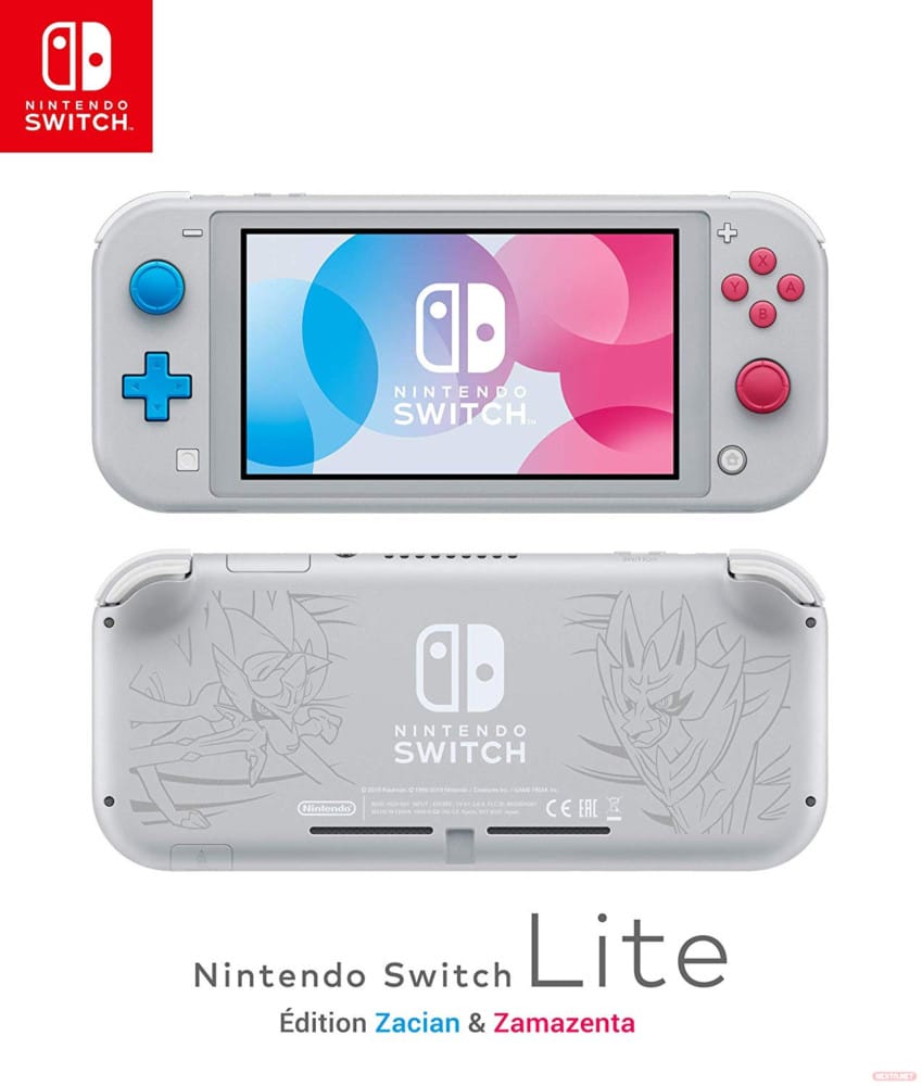 Nintendo Switch Lite edición limitada Pokémon Espada y Escudo 02