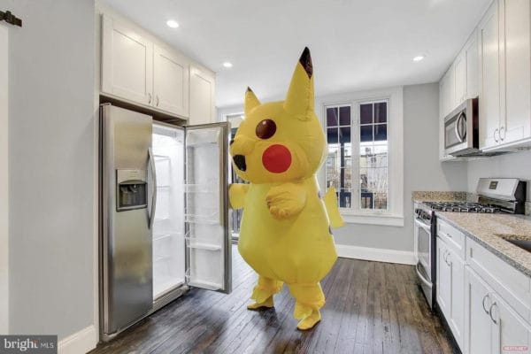 Pokémon Pikachu casa encantada