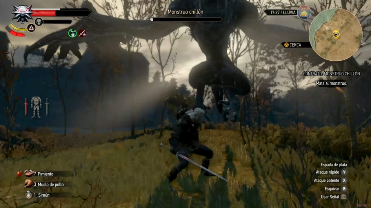 Análisis The Witcher Switch enemigos