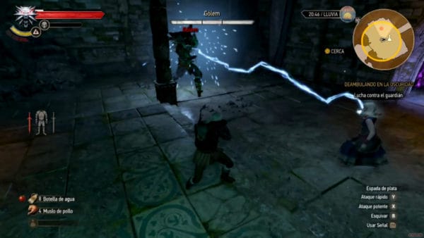 Análisis The Witcher Switch enemigos