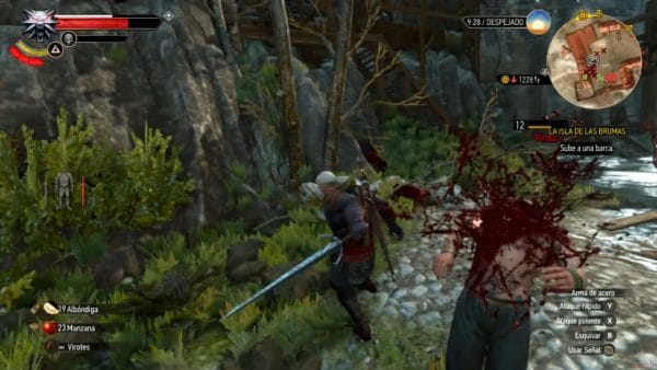 Análisis The Witcher Switch gore