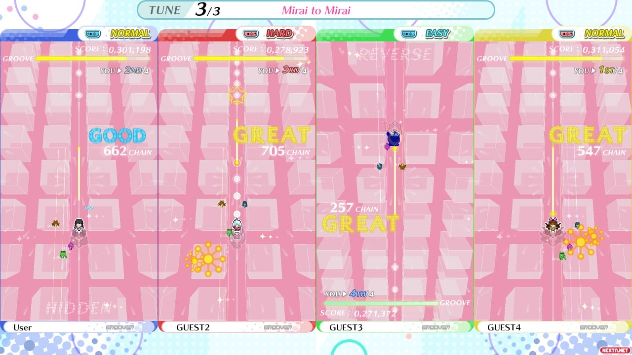 Groove Coaster Wai Wai Party!!!! análisis Nintendo Switch