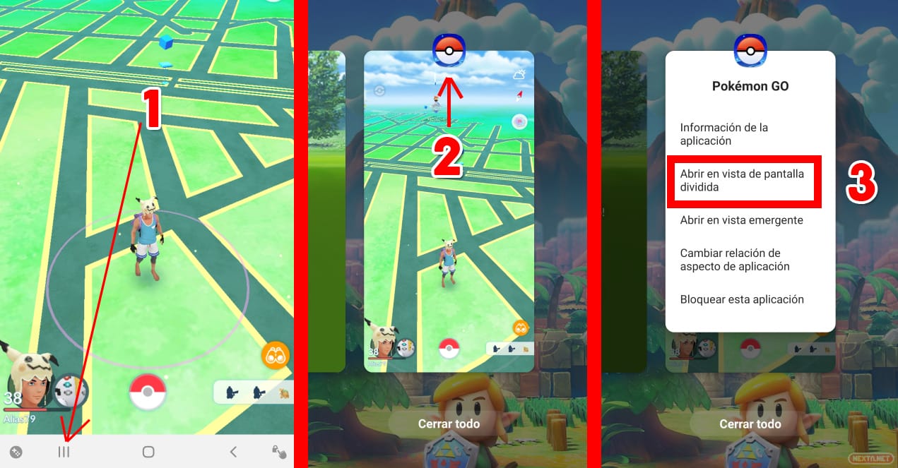 Tutorial utiliza 2 cuentas Pokémon GO simultáneas sin pausas