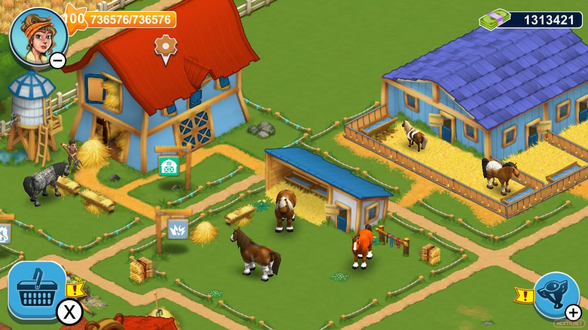 Horse Farm, el simulador de gestión de rancho de caballos para Switch