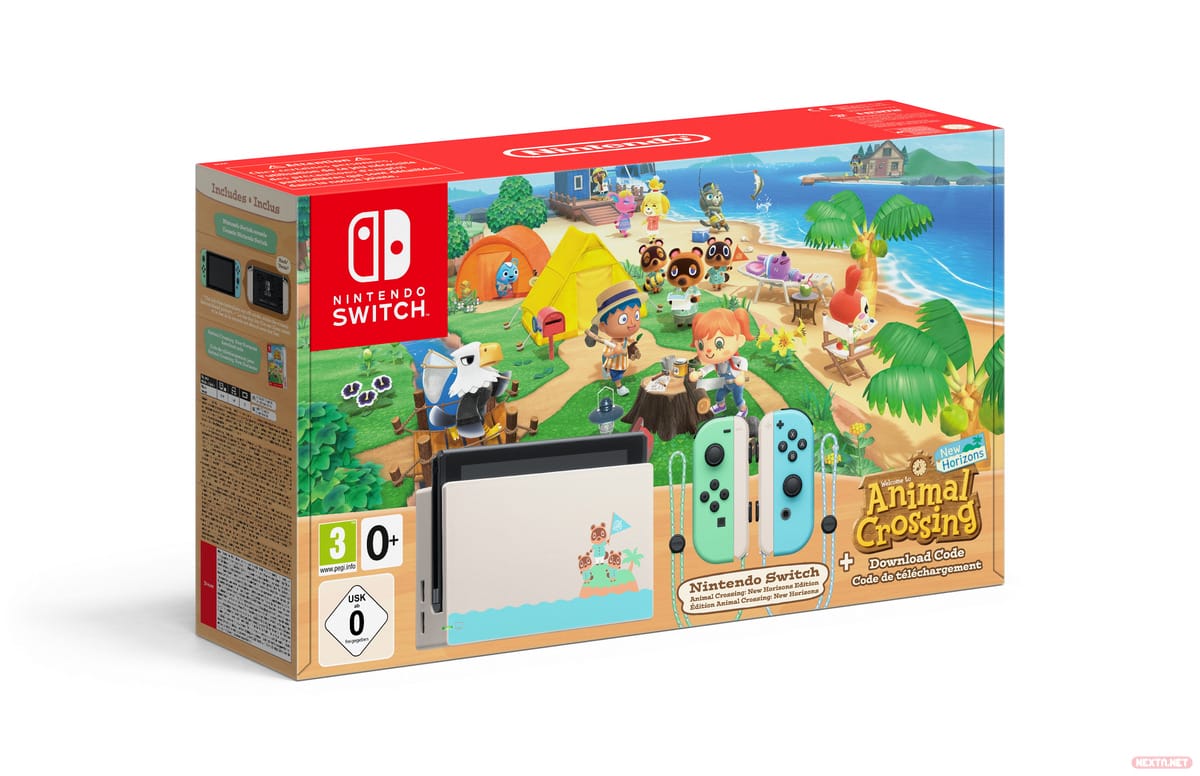 Animal Crossing New Horizons pack Nintendo Switch