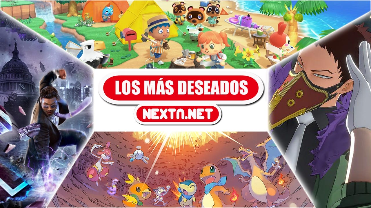 Los más deseados de NextN Marzo 2020 Pokémon Mundo Misterioso Equipo de Rescate DX Animal Crossing New Horizons My Hero One’s Justice 2 Nintendo Switch