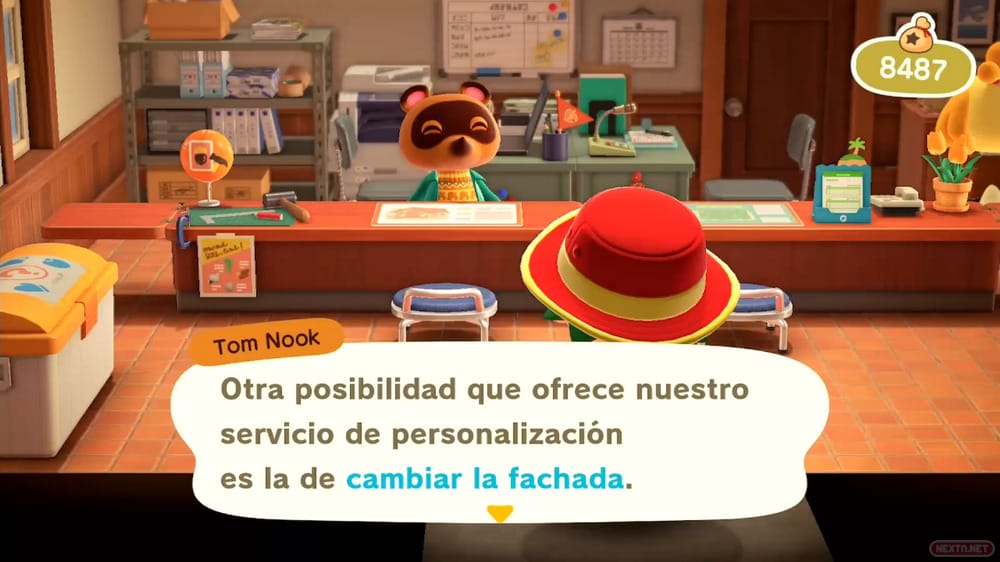 Guía Animal Crossing New Horizons cambiar fachada