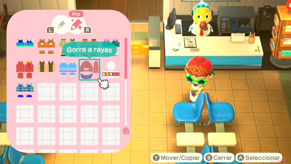 Guía Animal Crossing New Horizons diseñar patrones