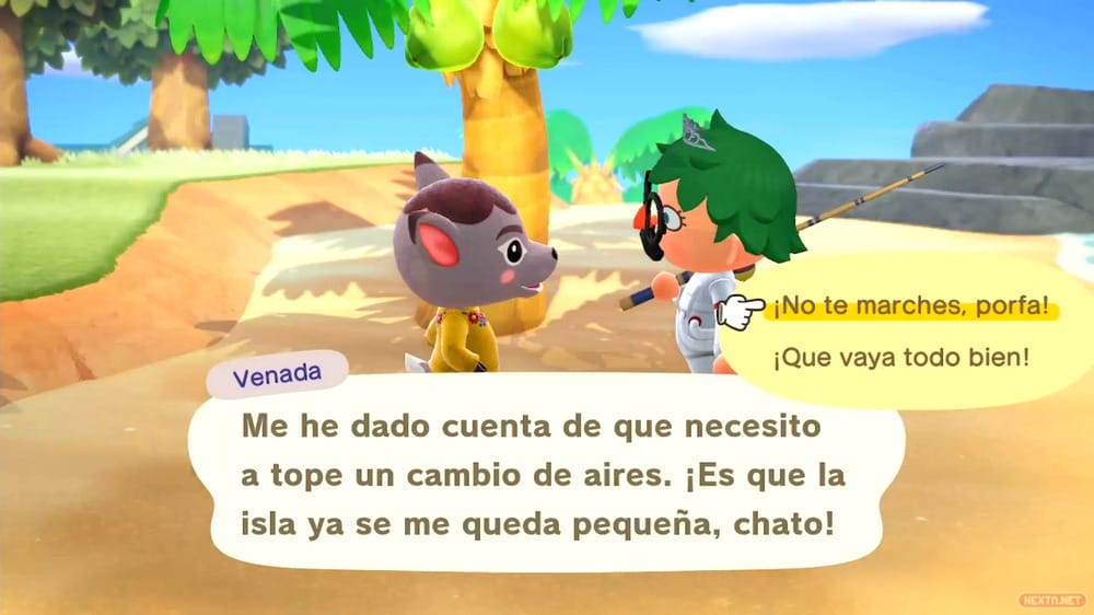 Guía Animal Crossing New Horizons echar de la isla