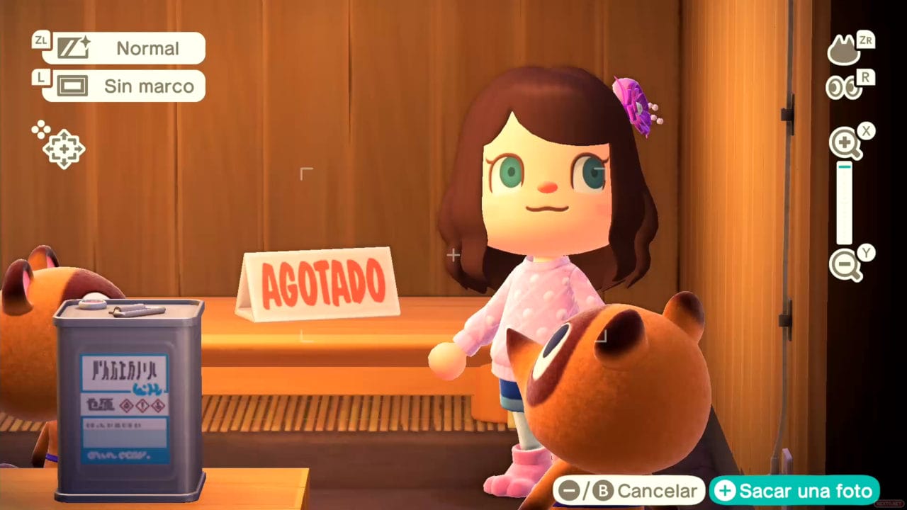 Guía Animal Crossing New Horizons objeto agotado