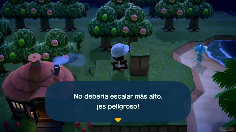 Guía Animal Crossing New Horizons terreno elevado