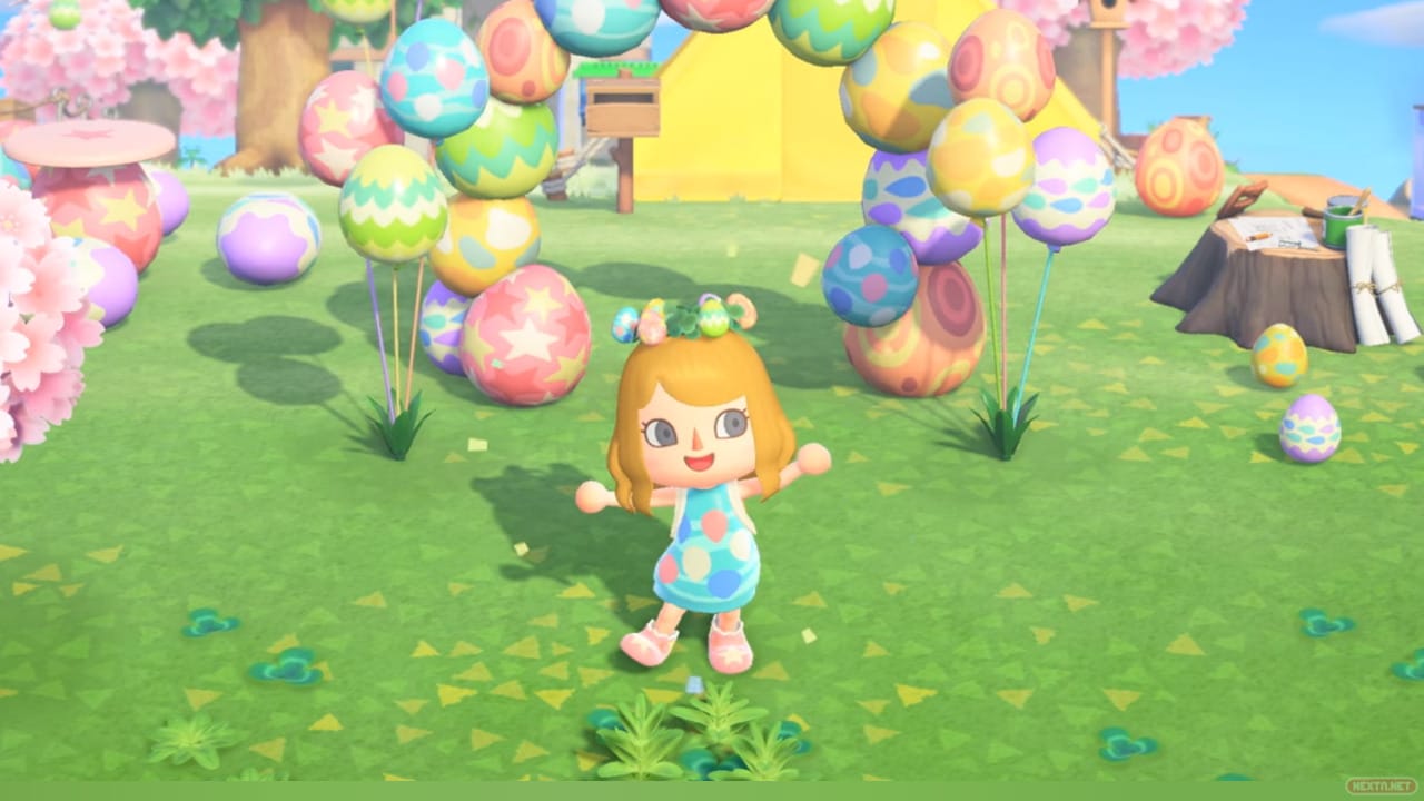 2003-26 Animal Crossing New Horizons Caza del huevo