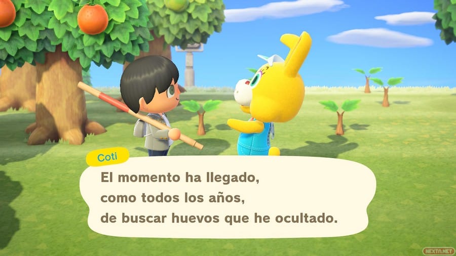 Animal Crossing Caza del Huevo