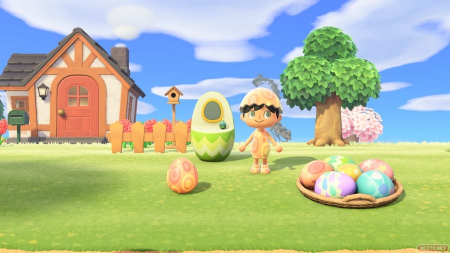 Huevos pascua Animal Crossing