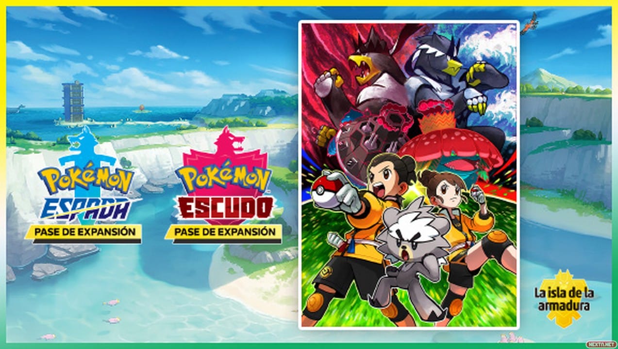 Pokemon Espada Escudo Isla Armadura Switch 01