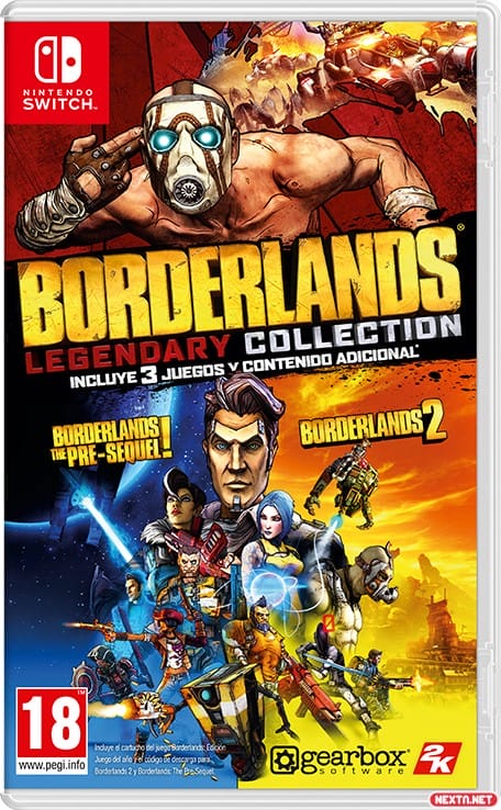 La Colección Legendaria de Borderlands Nintendo Switch