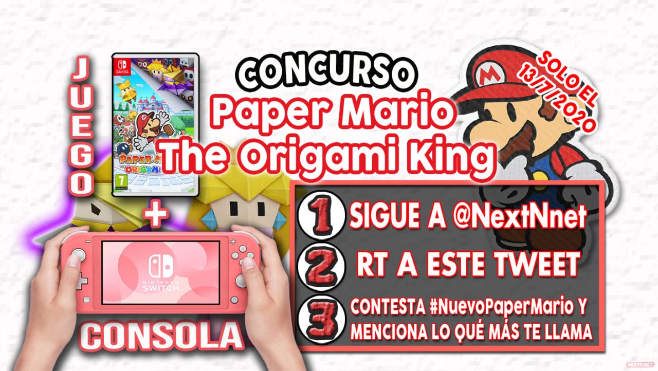 Concurso Paper Mario The Origami King