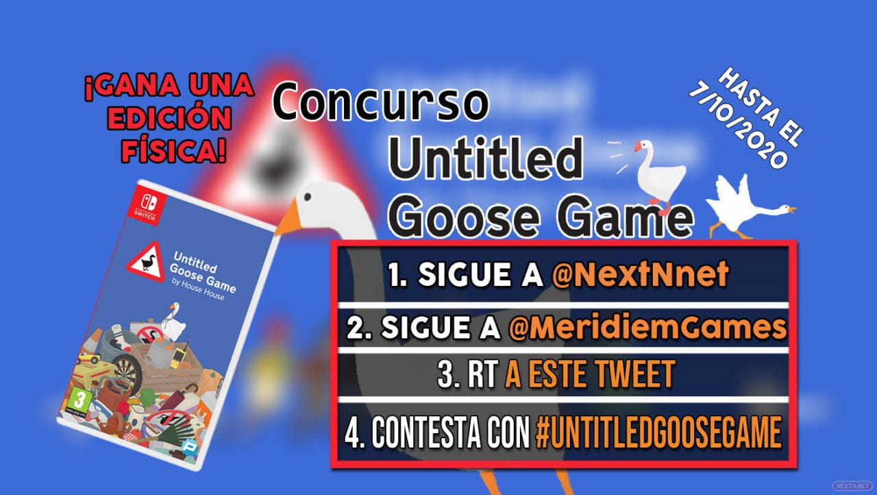 Concurso Untitled Goose Game Switch