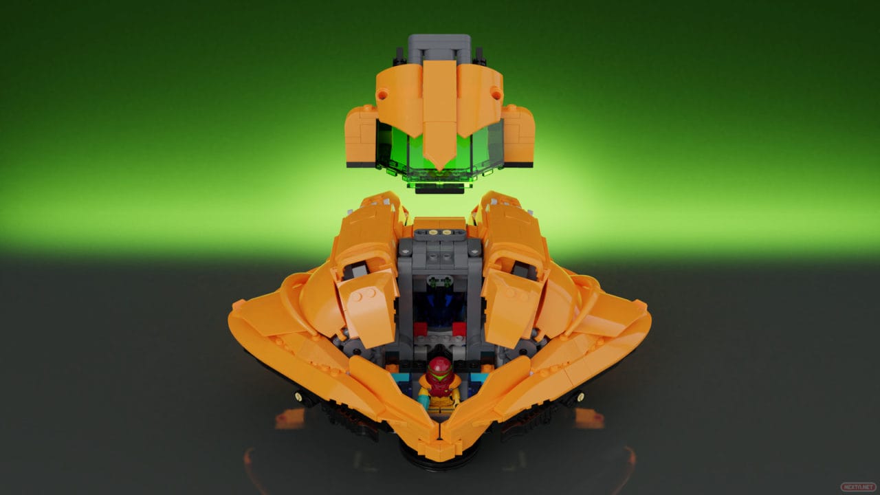 LEGO Metroid LEGO Ideas Samus Aran nave
