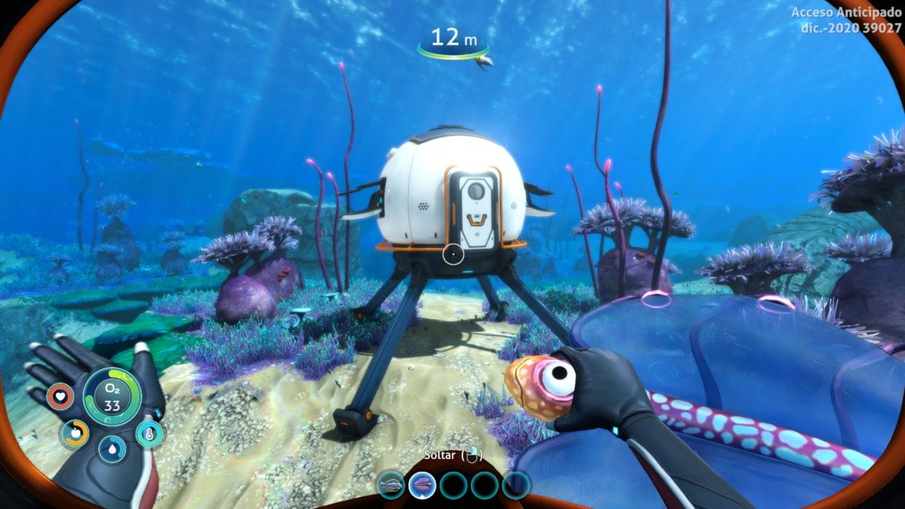 subnautica below zero switch gameplay