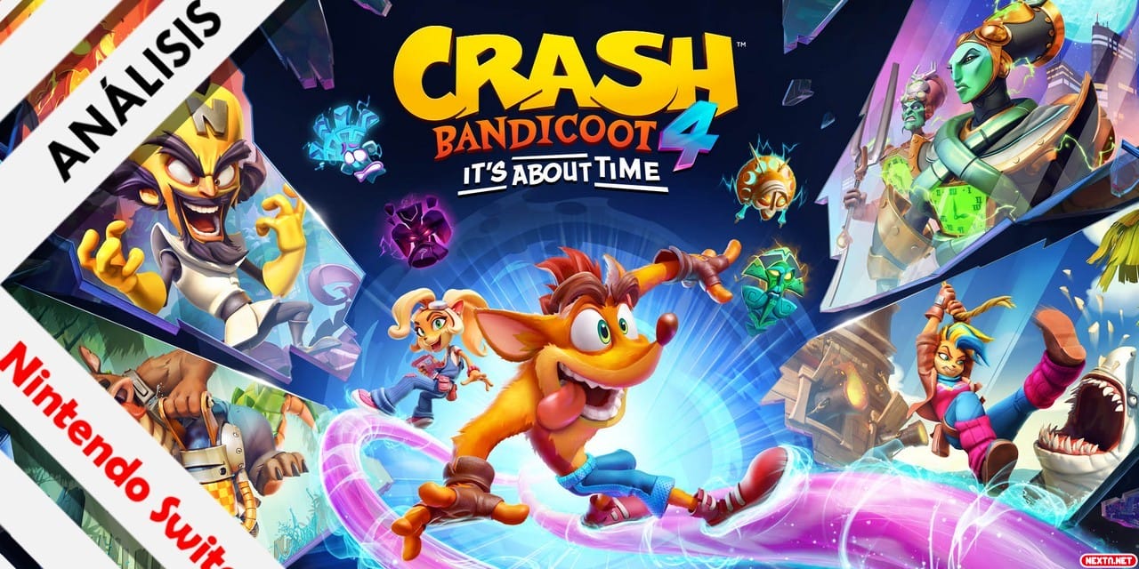 Análisis: Crash Bandicoot 4: It's About Time - Nintendo switch