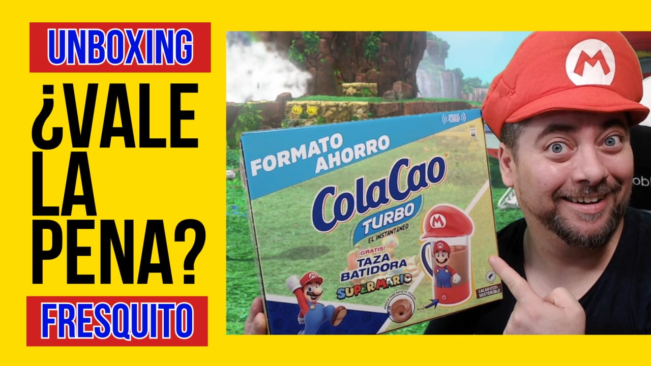 Unboxing Taza batidora ColaCao