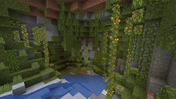 Minecraft 1.8 Caves & Cliffs