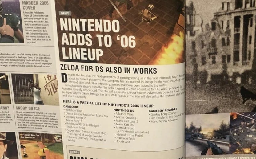 Revista Game Informer, Junio 2005