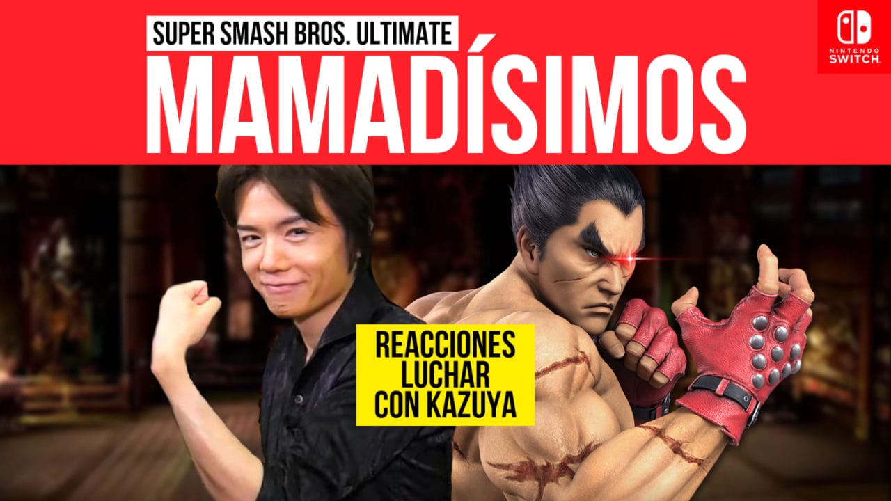 Super Smash Bros. Ultimate reacciones Kazuya Tekken