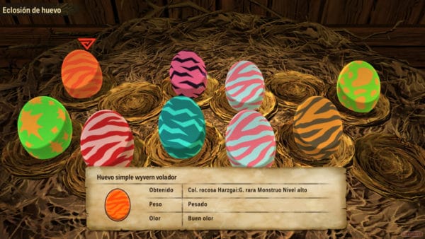 Guía Monster Hunter Stories 2 monsties Huevos