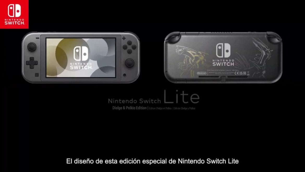 Nintendo Switch Lite Palkia Dialga