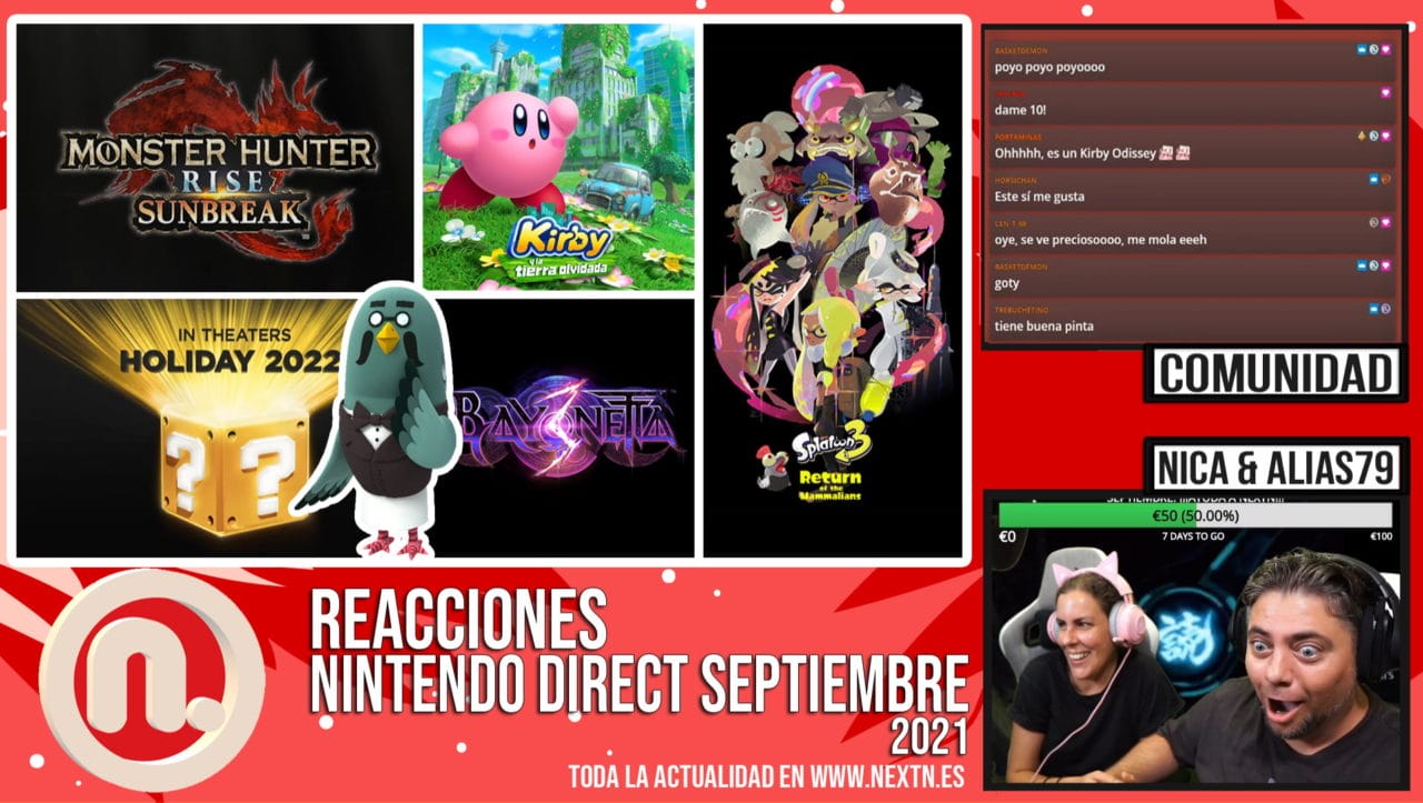 Reacciones Nintendo Direct septiembre 2021